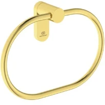 Ideal Standard Conca Anneau de serviette conception ronde - Brushed Gold