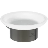 Ideal Standard zeepschaal, gun metal geborsteld