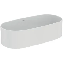 Ideal Standard Linda-X baignoire duo autoportante SolidSurface 1738 x 850 mm - Silk White