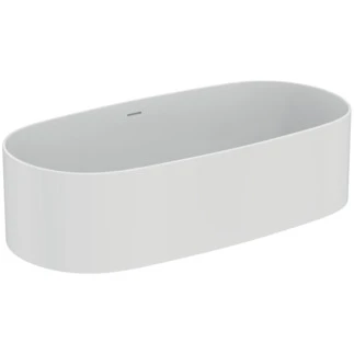 Ideal Standard Linda-X baignoire duo autoportante SolidSurface 1738 x 850 mm - Silk White