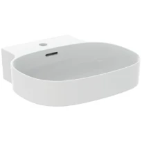 Ideal Standard Linda-X lavabo 500 x 480 mm - blanc mat - avec trou de robinet - avec trop-plein