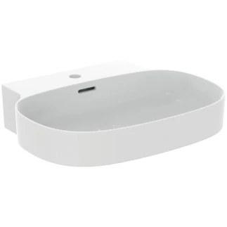 Ideal Standard Linda-X lavabo 600 x 500 mm - blanc mat - avec trou de robinet - avec trop-plein