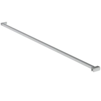Ideal Standard i.life Walk-in hoekwandsteun - glanzend zilver