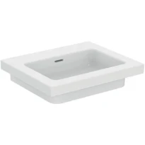 Ideal Standard Extra vanity lavabo 610 x 510 mm - blanc - sans trou de robinet - avec trop-plein