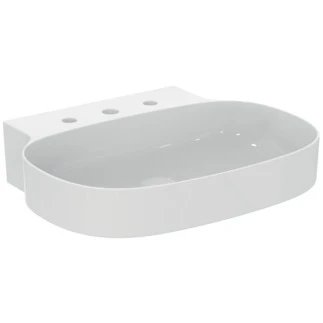 Ideal Standard Linda-X lavabo 600 x 500 mm - blanc - 3 trous de robinet - sans trop-plein