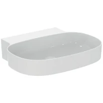 Ideal Standard Linda-X lavabo 600 x 500 mm - blanc - sans trou de robinet - sans trop-plein