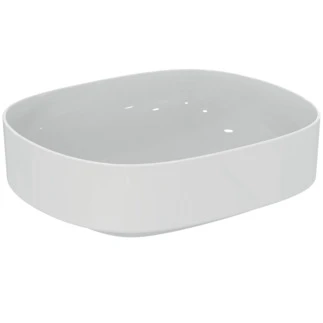 Ideal Standard Linda-X lavabo à poser 450 x 380 mm - blanc - sans trou de robinet - sans trop-plein