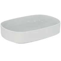 Ideal Standard Linda-X lavabo à poser 550 x 380 mm - blanc - sans trou de robinet - sans trop-plein