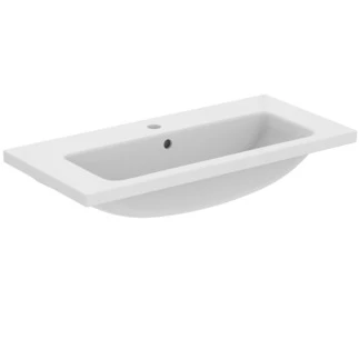 Ideal Standard i.life S vanity lavabo 810 x 385 mm - blanc - avec trou de robinet - avec trop-plein