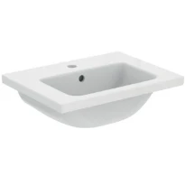 Ideal Standard i.life S vanity lavabo 510 x 385 mm - blanc - avec trou de robinet - avec trop-plein