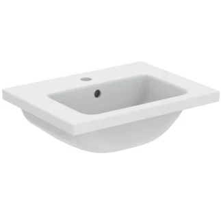Ideal Standard i.life S vanity lavabo 510 x 385 mm - blanc - avec trou de robinet - avec trop-plein