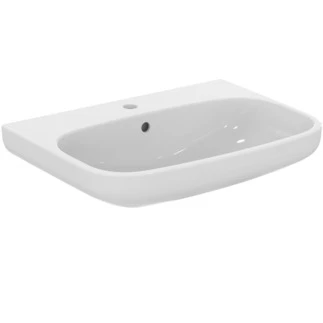 Ideal Standard i.life A lavabo 650 x 480 mm - blanc - avec trou de robinet - avec trop-plein - dans un emballage à emporter