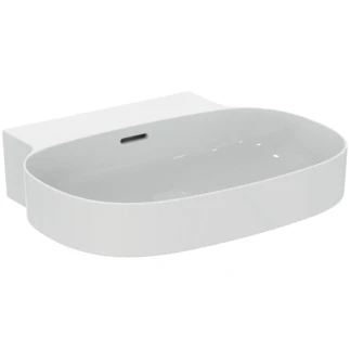 Ideal Standard Linda-X lavabo 600 x 500 mm - blanc - sans trou de robinet - avec trop-plein