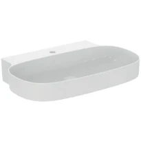 Ideal Standard Linda-X lavabo 750 x 500 mm - blanc - avec trou de robinet - sans trop-plein - aplati pour montage sur étagère