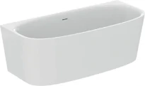 Ideal Standard Dea baignoire back-to-wall acrylique 1800 x 800 mm - blanc glossy