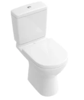 Villeroy & Boch O.Novo toilette DirectFlush sorti H sans rebord - blanc - B360xD670 mm