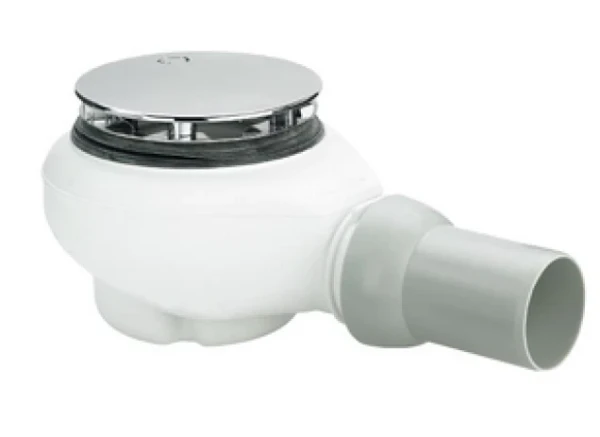 VIDAGE VILLEROY & BOCH 90 chromé standard ecoulement 90mm (ex 82000061)