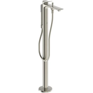 Ideal Standard Conca mitigeur bain pose libre - look inox