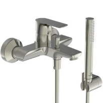 Ideal Standard Connect Air mitigeur bain avec set douchette en stick 1 fonction - look inox