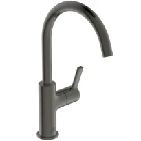 Ideal Standard Joy mitigeur lavabo bec haut sans vidage 5l/min Brushed Gun Metal