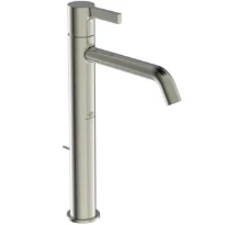 Ideal Standard Joy mitigeur lavabo rehaussé avec vidage 5l/min look inox