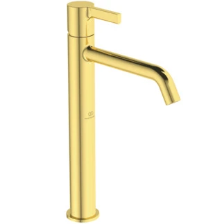 Ideal Standard Joy mitigeur lavabo rehaussé sans vidage 5l/min Brushed Gold