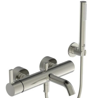 Ideal Standard Joy mitigeur bain avec douchette set look inox