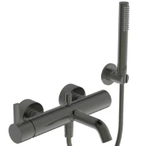 Ideal Standard Joy mitigeur bain avec douchette set Brushed Gun Metal