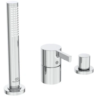 Ideal Standard Joy mitigeur bain 3-trous pour remplissage via trop-plein chromé