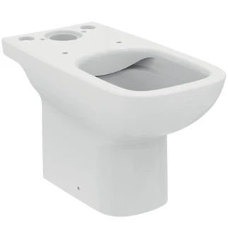 Ideal Standard i.life A cuvette à poser rectangulaire Rimless+ sans bride - sortie H/PK - Glossy White