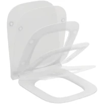 Ideal Standard i.life A abattant rectangulaire sandwich - softclose - Glossy White