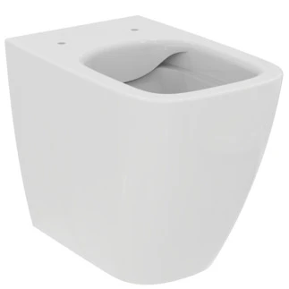Ideal Standard i.life B verhoogd staand toilet Rimless+ zonder spoelrand Back to Wall - uitgang H/PK - Glossy White