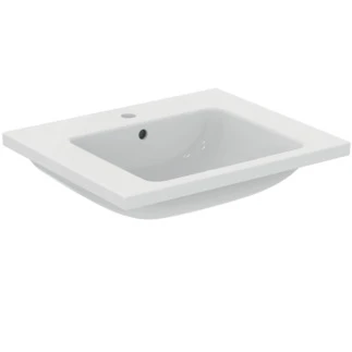 Ideal Standard i.life B vanity lavabo 610 x 515 mm - blanc - avec trou de robinet - avec trop-plein