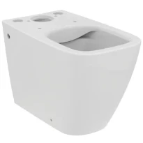 Ideal Standard i.life S cuvette à poser compact Rimless+ sans bride Back to Wall - sortie H/PK - Glossy White