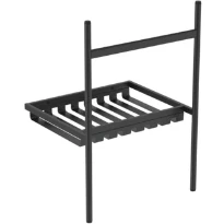 Ideal Standard Conca ensemble de pieds pour lavabo avec tablette 560 x 483 x 817 mm - noir mat