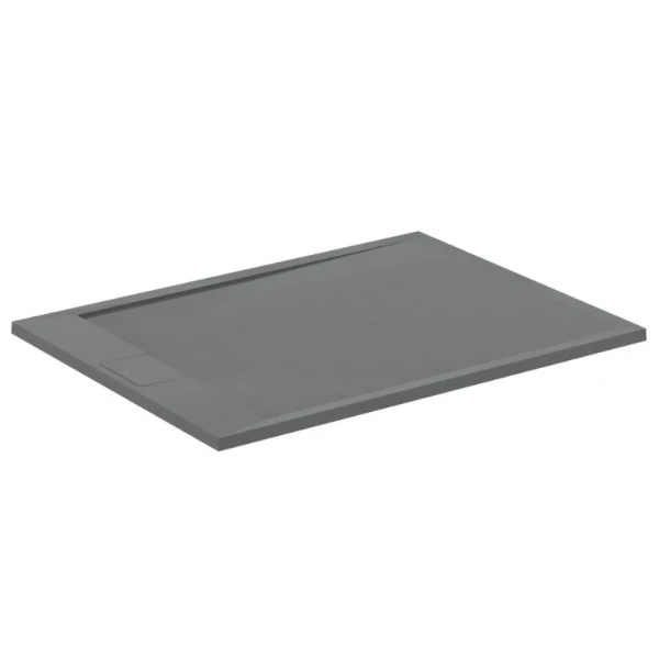 Ideal Standard Ultra Flat S i.life receveur de douche 1200 x 800 x 30 mm - concrete grey