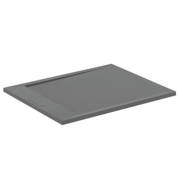 Ideal Standard Ultra Flat S i.life receveur de douche 1000 x 800 x 30 mm - concrete grey