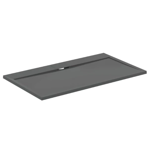 Ideal Standard Ultra Flat S i.life receveur de douche 1400 x 800 x 30 mm - concrete grey