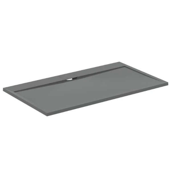 Ideal Standard Ultra Flat S i.life receveur de douche 1600 x 900 x 30 mm - concrete grey