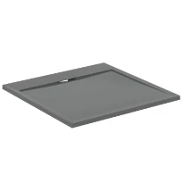 Ideal Standard Ultra Flat S i.life receveur de douche 900 x 900 x 30 mm - concrete grey