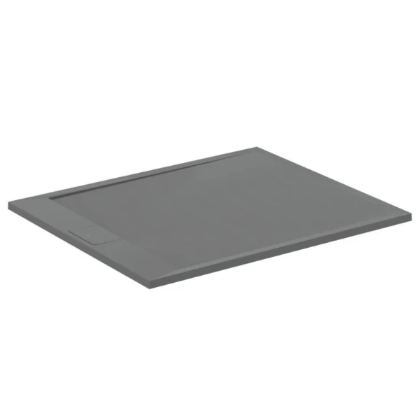 Ideal Standard Ultra Flat S i.life receveur de douche 1200 x 1000 x 30 mm - concrete grey