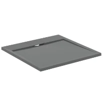 Ideal Standard Ultra Flat S i.life receveur de douche 800 x 800 x 30 mm - concrete grey