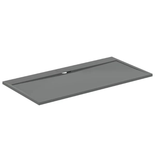 Ideal Standard Ultra Flat S i.life receveur de douche 1800 x 900 x 30 mm - concrete grey
