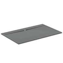 Ideal Standard Ultra Flat S i.life receveur de douche 1600 x 1000 x 30 mm - concrete grey