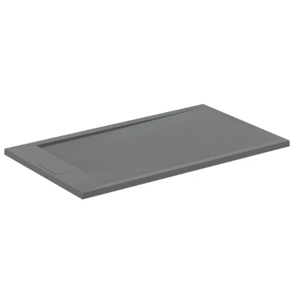 Ideal Standard Ultra Flat S i.life receveur de douche 1200 x 700 x 30 mm - concrete grey