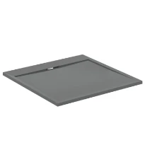 Ideal Standard Ultra Flat S i.life receveur de douche 1000 x 1000 x 30 mm - concrete grey