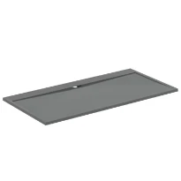 Ideal Standard Ultra Flat S i.life receveur de douche 2000 x 1000 x 30 mm - concrete grey