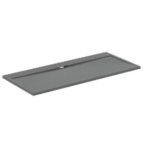 Ideal Standard Ultra Flat S i.life receveur de douche 1800 x 800 x 30 mm - concrete grey