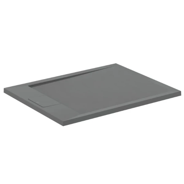Ideal Standard Ultra Flat S i.life receveur de douche 900 x 700 x 30 mm - concrete grey