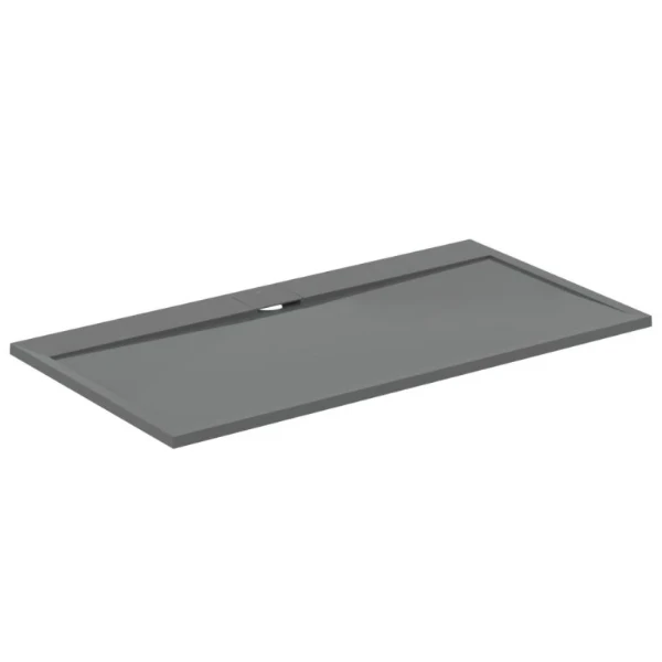 Ideal Standard Ultra Flat S i.life receveur de douche 1700 x 900 x 30 mm - concrete grey